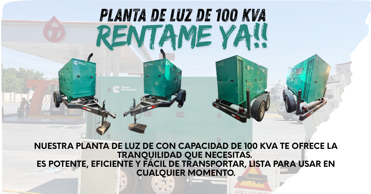 Renta de planta de luz